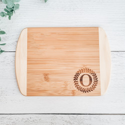 2-Tone Monogrammed Bar Board