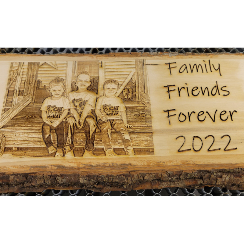 Personal Photo Engraved Basswood