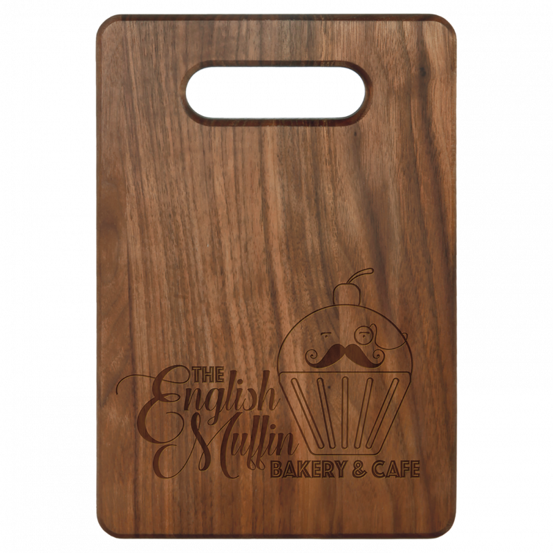 Engraved Walnut Cutting Board