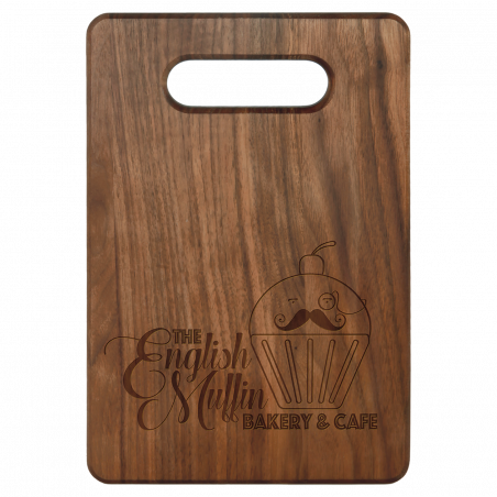 Engraved Walnut Cutting Board