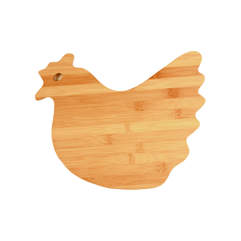 Personalized Bamboo Hen Cutting Board