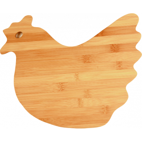 Personalized Bamboo Hen Cutting Board