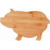 Personalized Bamboo Pig Cutting Board