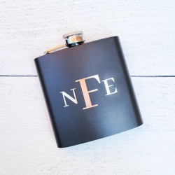 Personalized Engraved Flask